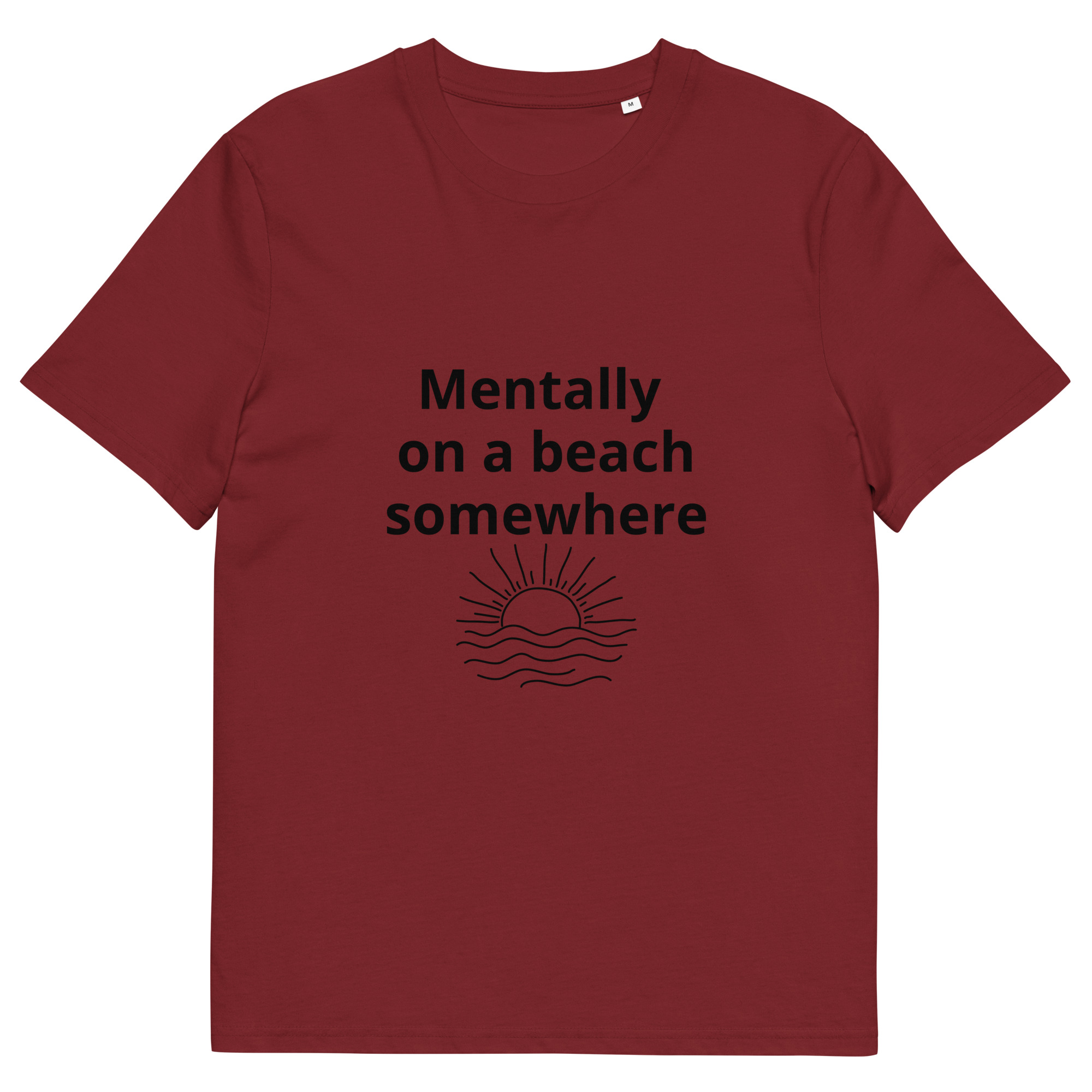 Laidback AF Collection - Mentally on a Beach Somewhere T-Shirt - Image 3