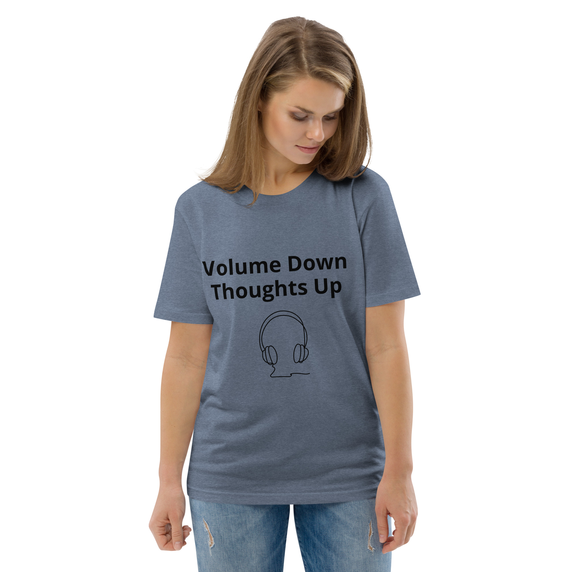 Laidback AF Collection - Volume Down, Thoughts Up T-Shirt - Image 10