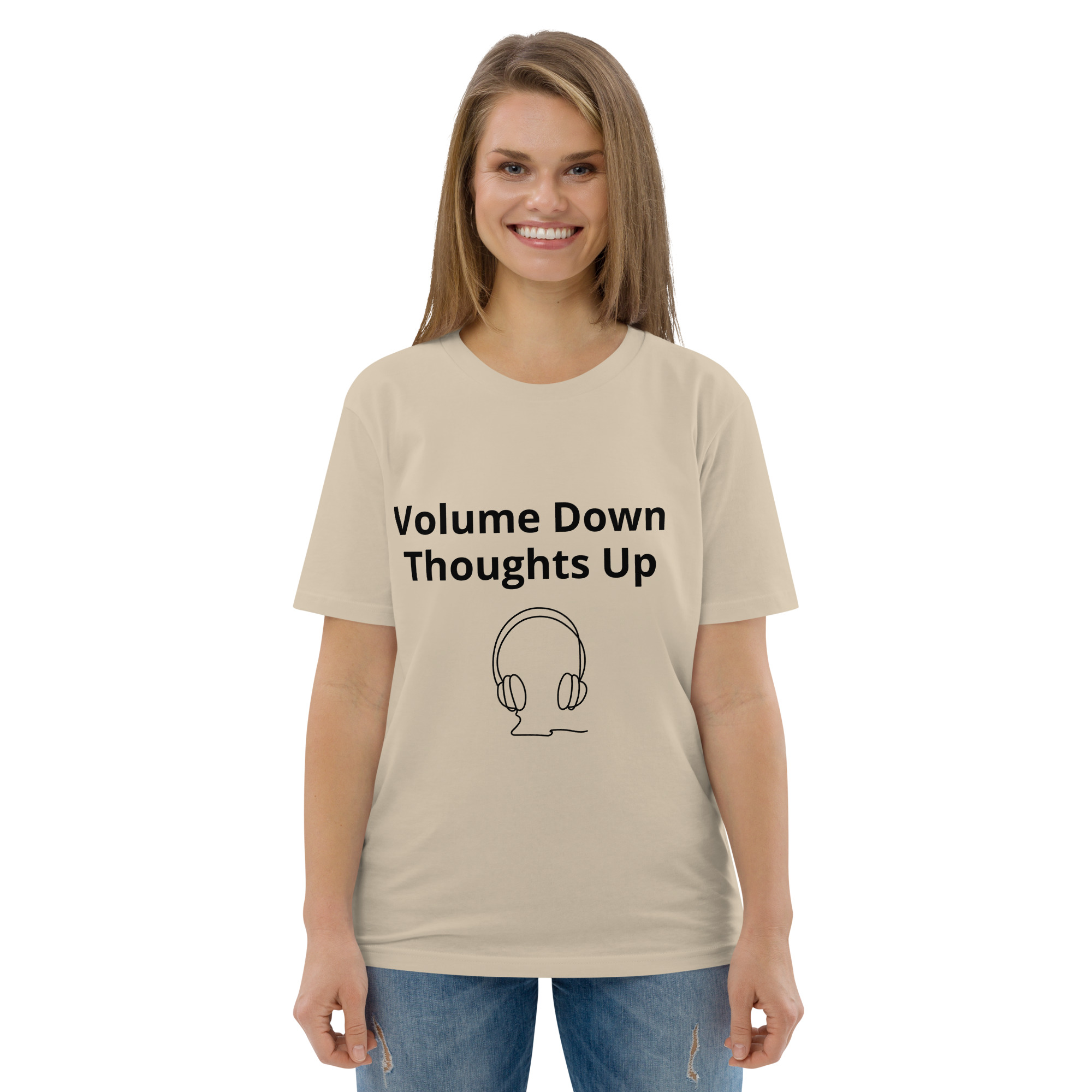 Laidback AF Collection - Volume Down, Thoughts Up T-Shirt - Image 25
