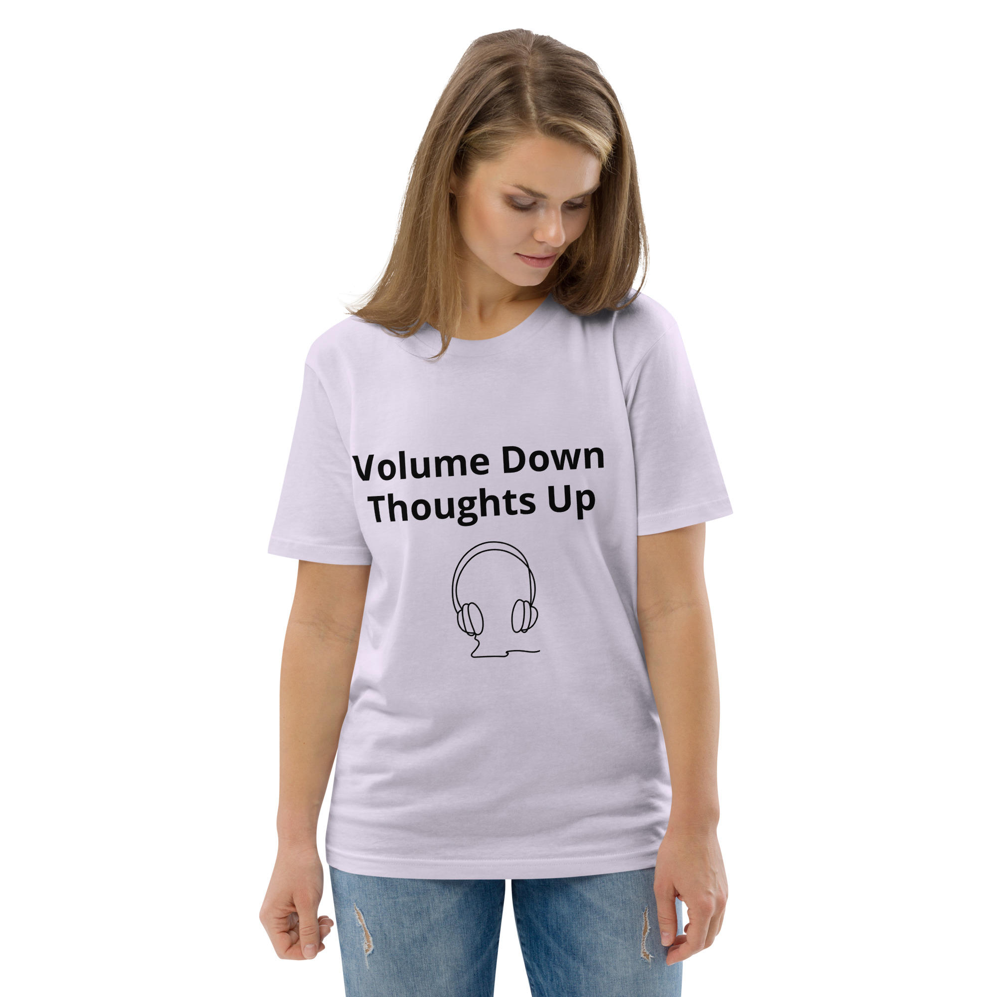 Laidback AF Collection - Volume Down, Thoughts Up T-Shirt - Image 50