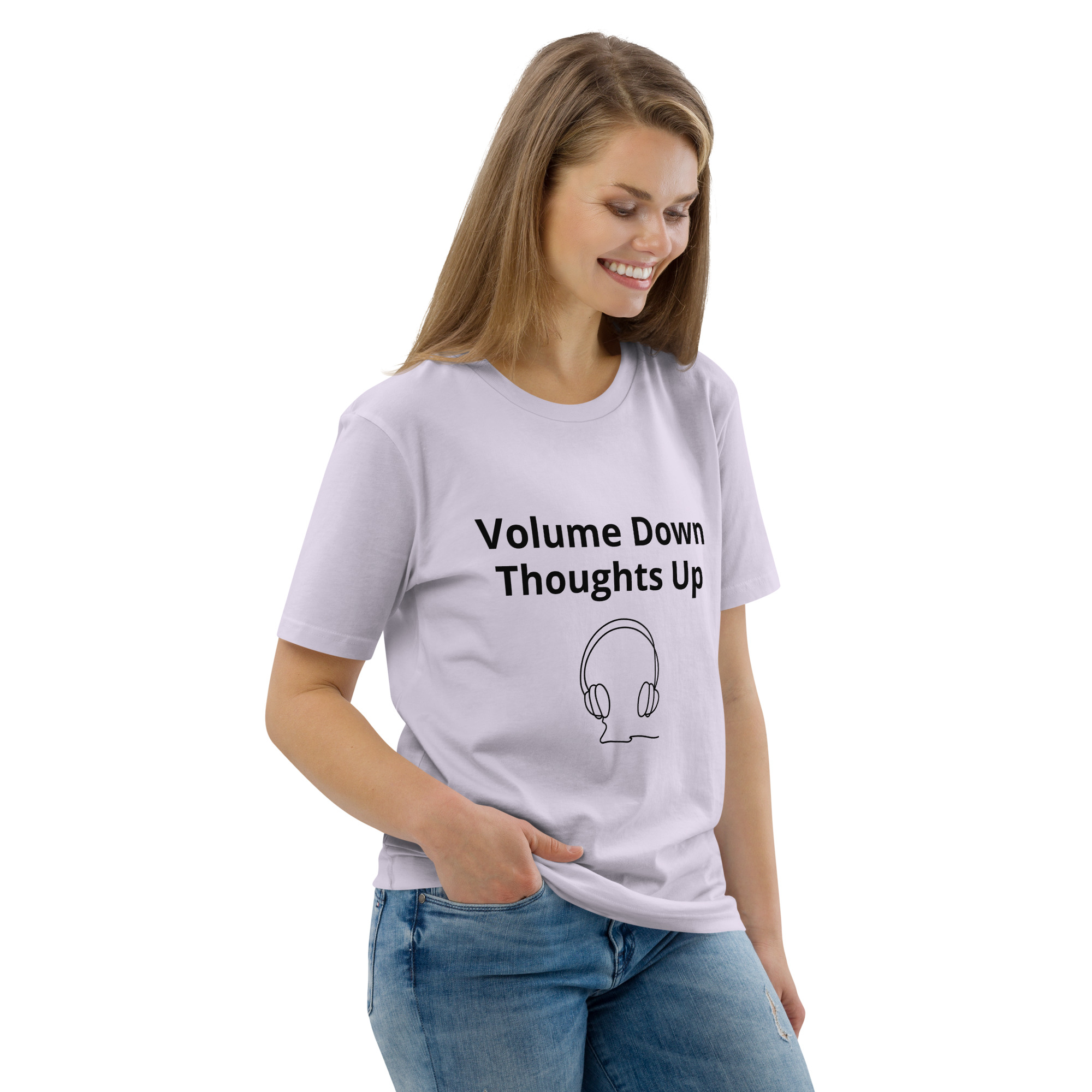 Laidback AF Collection - Volume Down, Thoughts Up T-Shirt - Image 54