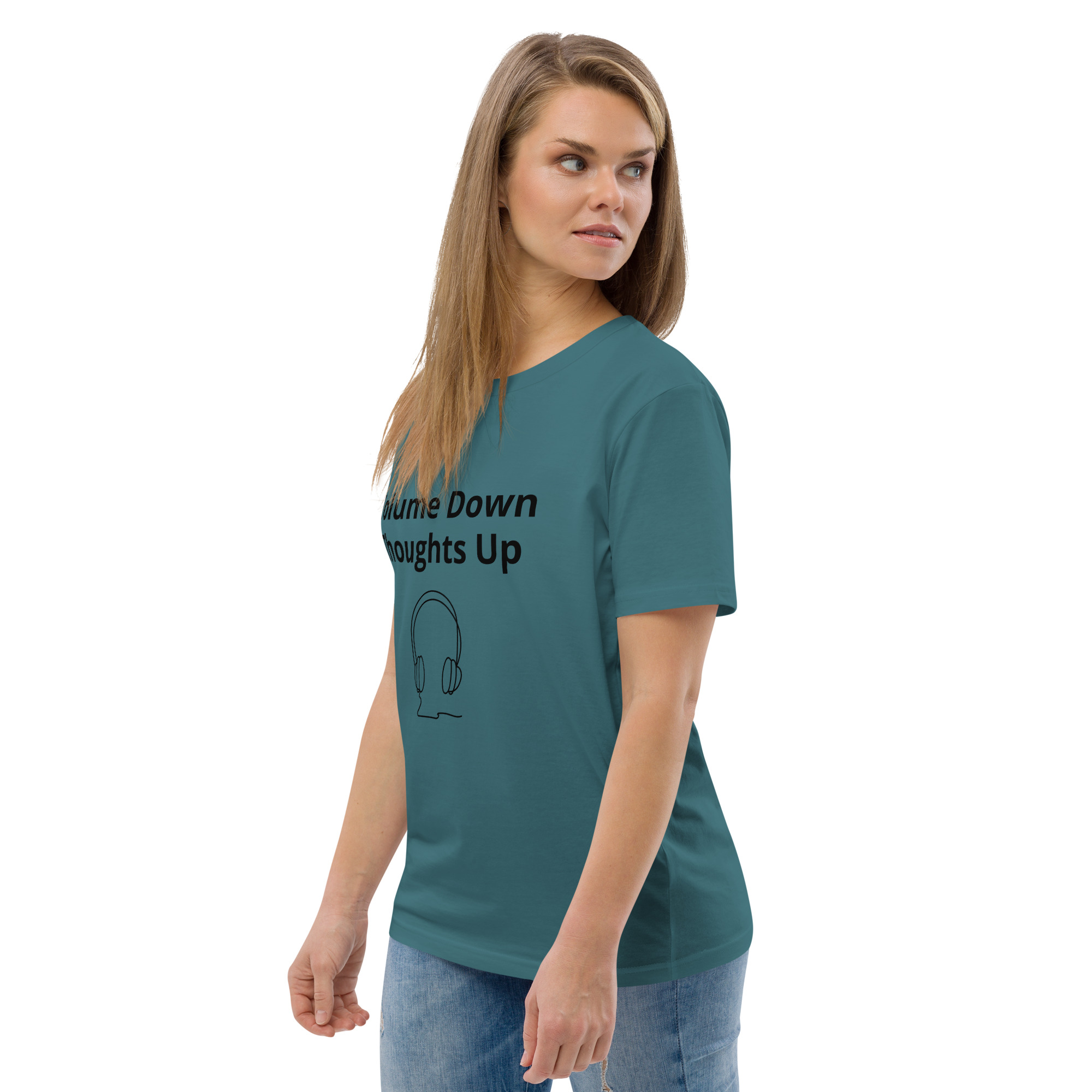 Laidback AF Collection - Volume Down, Thoughts Up T-Shirt - Image 5