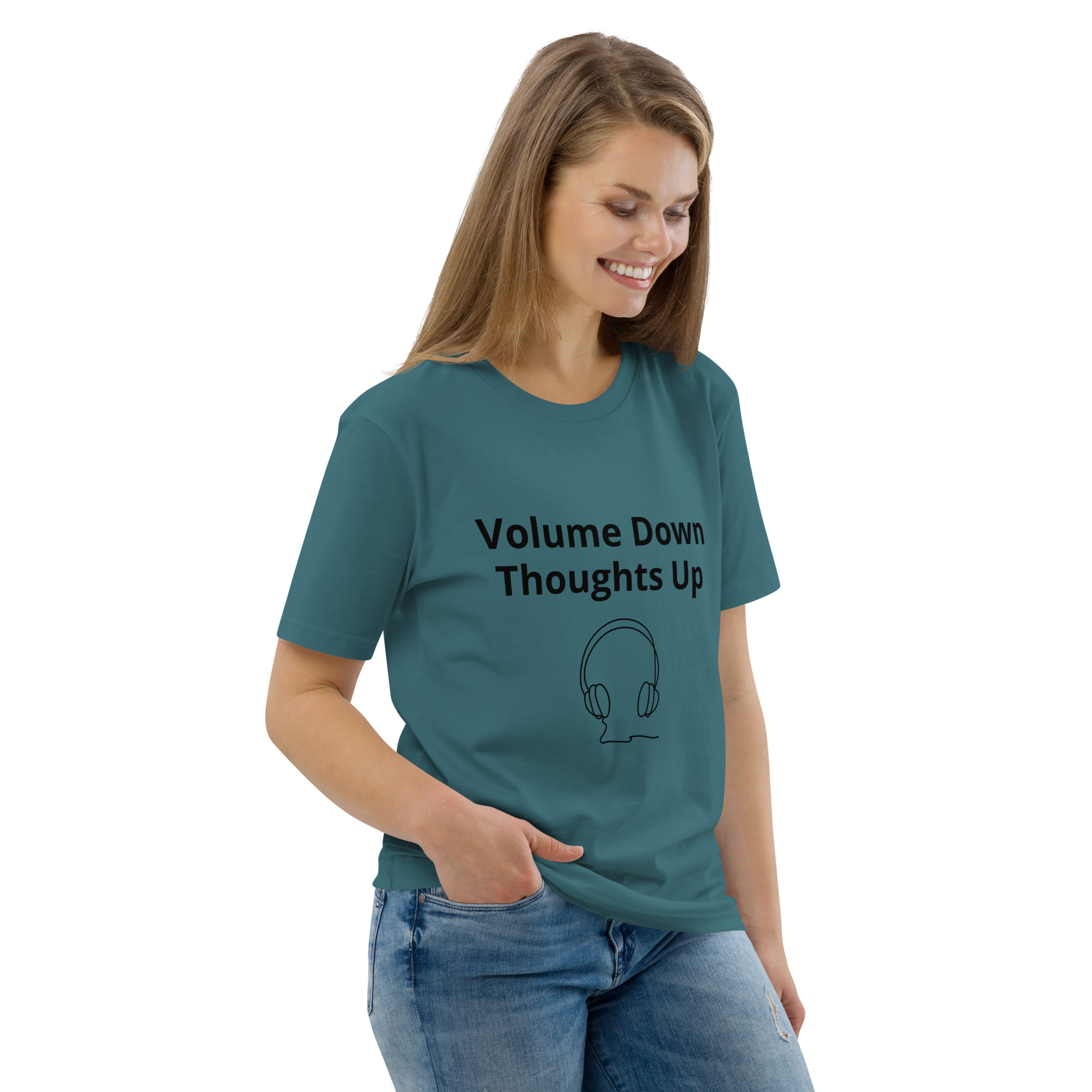 Laidback AF Collection - Volume Down, Thoughts Up T-Shirt - Image 6