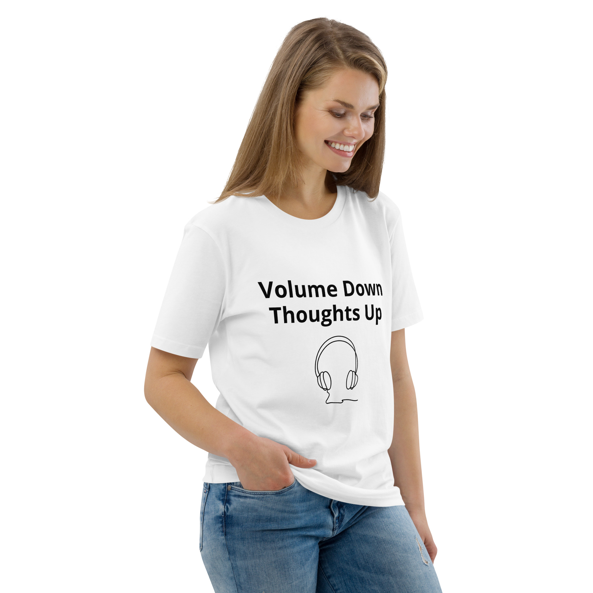 Laidback AF Collection - Volume Down, Thoughts Up T-Shirt - Image 62